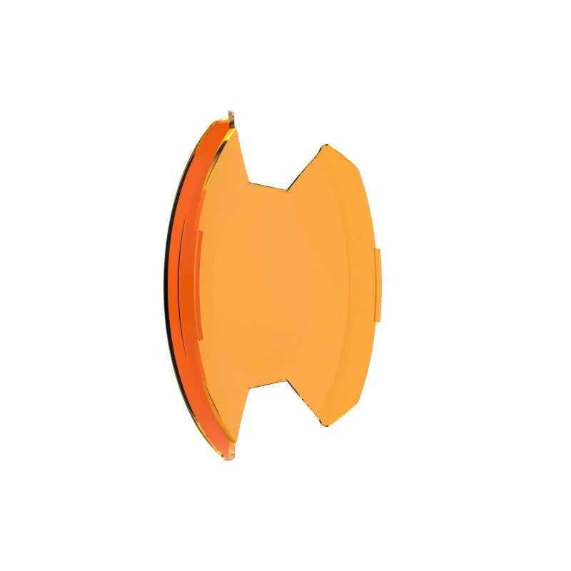 KC HiLiTES SlimLite 8in. LED Light Shield (Shield Only) - Amber - Additional View 10