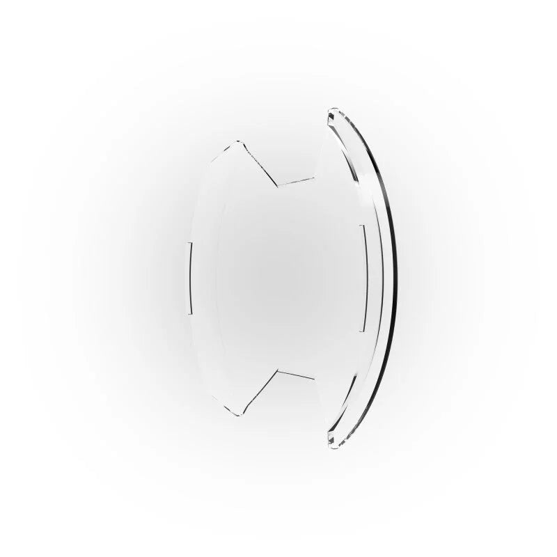 KC HiLiTES SlimLite 8in. LED Light Shield (Shield Only) - Clear - Additional View 8