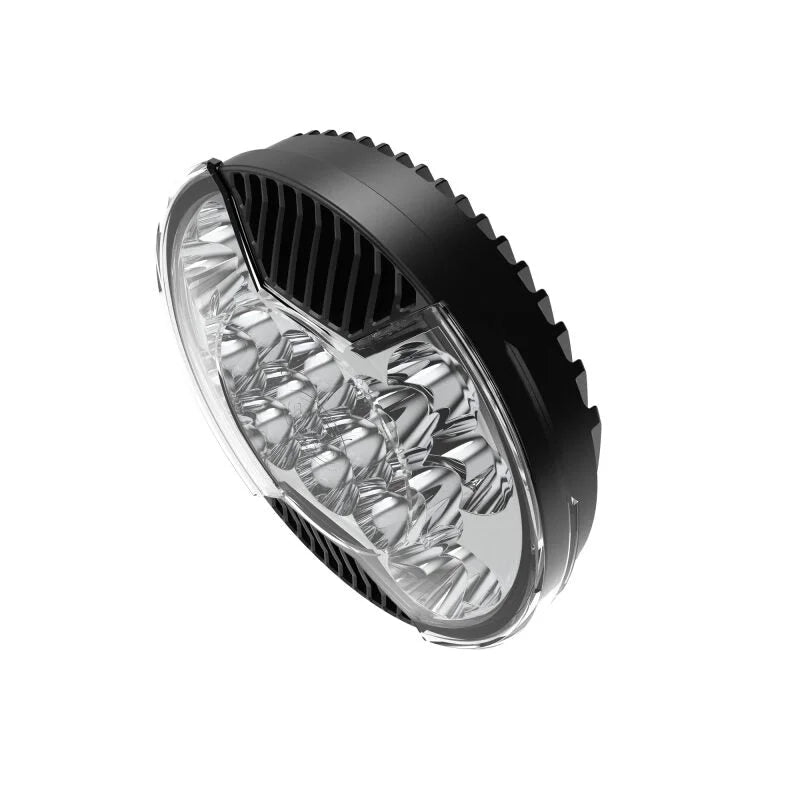 KC HiLiTES SlimLite 8in. LED Light Shield (Shield Only) - Clear - Additional View 12