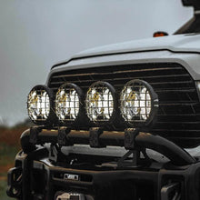 Load image into Gallery viewer, KC HiLiTES SlimLite 8in. LED Stone Guard - Black - Side View