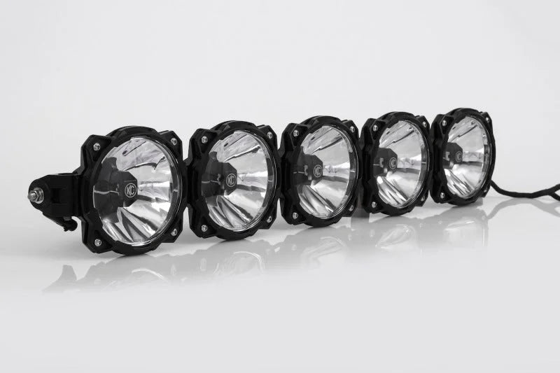 KC HiLiTES Universal 32in. Pro6 Gravity LED 5-Light 100w Combo Beam Light Bar (No Mount) - Installation View