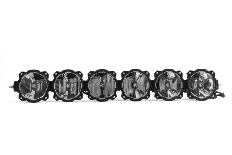 KC HiLiTES Universal 39in. Pro6 Gravity LED 6-Light 120w Combo Beam Light Bar (No Mount) - Back View