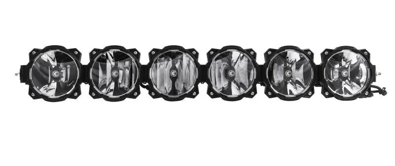 KC HiLiTES Universal 39in. Pro6 Gravity LED 6-Light 120w Combo Beam Light Bar (No Mount) - Installation View