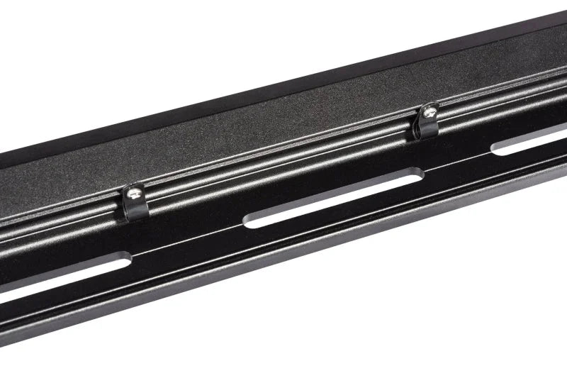 KC HiLiTES Universal 50in. Overhead Xross Bar Light Mount (Bar Only/Req. Mount Brackets) - Black - Installation View