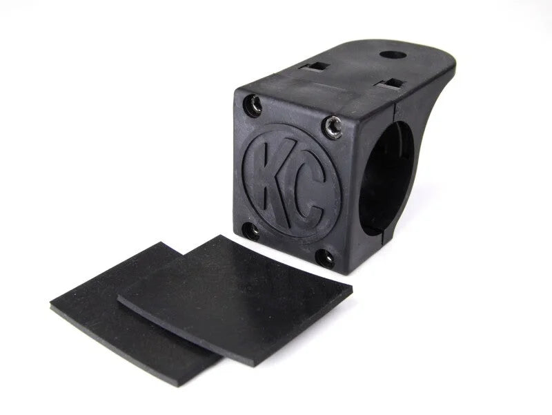 KC HiLiTES Universal Tube Clamp Light Mount Bracket Set / 1.75in. to 2in. Bar (Pair) - Side View