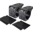 Load image into Gallery viewer, KC HiLiTES Universal Tube Clamp Light Mount Bracket Set / 2.25in. to 2.5in. Bar (Pair) - Side View