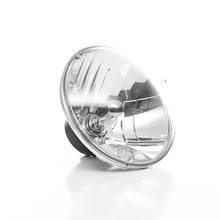 Load image into Gallery viewer, KC HiLiTES Universal/97-06 Jeep TJ 7in. Halogen H4 DOT Approved Headlight 55/60w Lexan (Single) - Back View