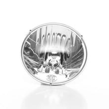 Load image into Gallery viewer, KC HiLiTES Universal/97-06 Jeep TJ 7in. Halogen H4 DOT Headlight 55/60w Lexan (Pair Pack System) - Back View
