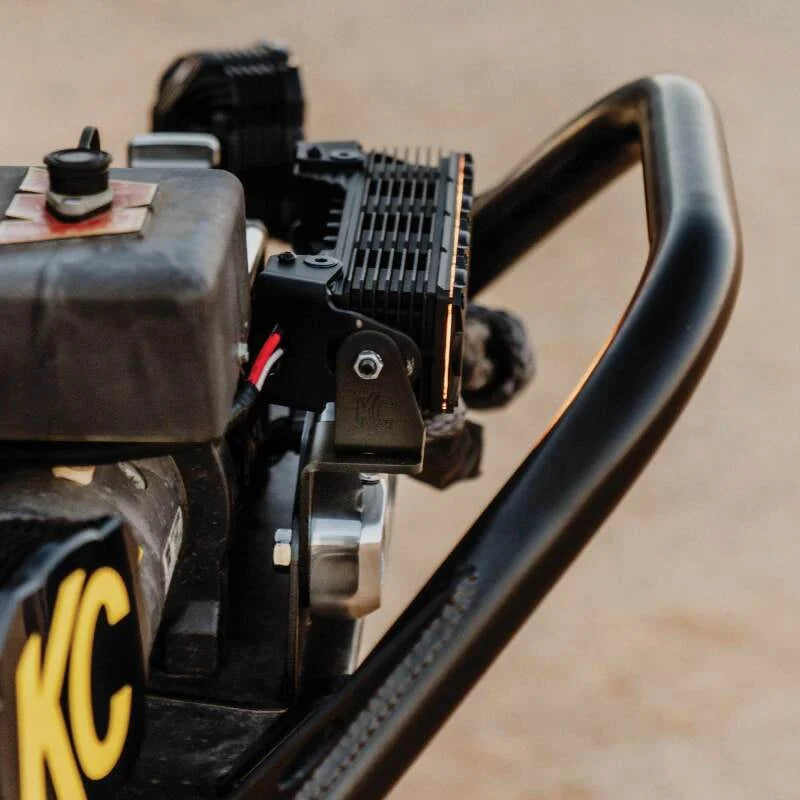 KC HiLiTES Winch Fairlead Light Mount - Side View