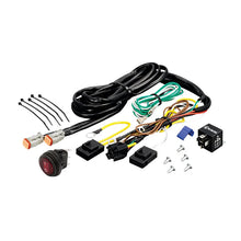Load image into Gallery viewer, KC HiLiTES Wiring Harness w/40 AMP Relay &amp; LED Rocker Switch (Up to 2 - 130w Lights) - Main Product View