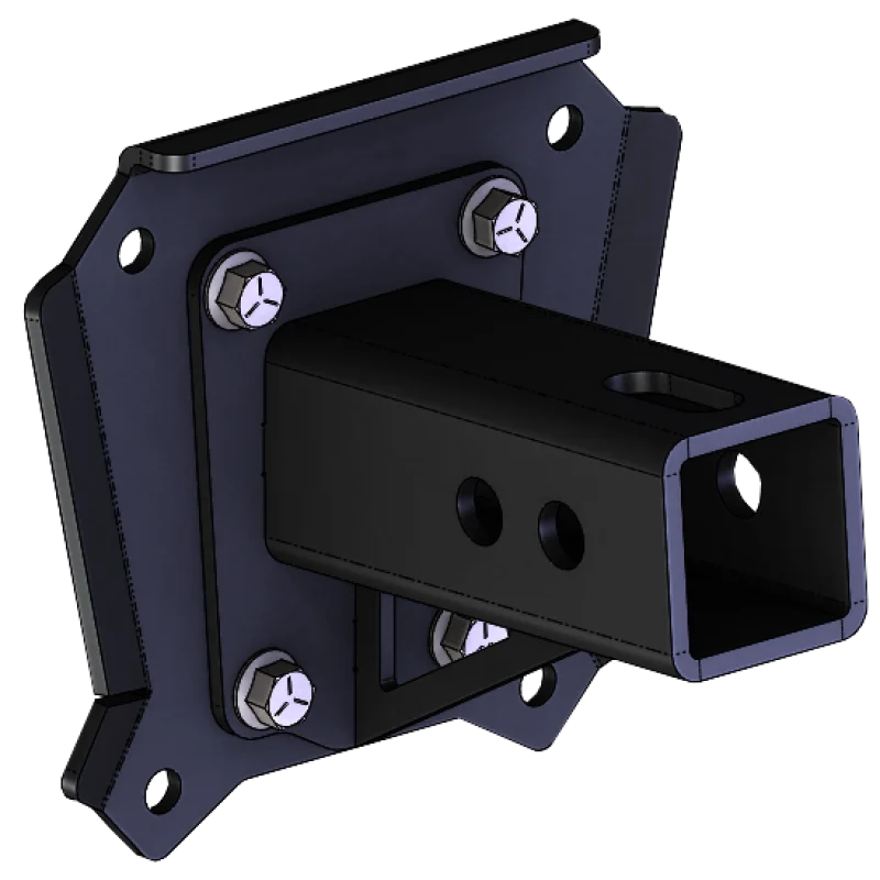 KFI 14-17 Polaris RZR XP 1000/ 4/ 16-17 RZR XP Turbo/ 4 w/ 10 mm. Bolt 2 in. Receiver Hitch Rear