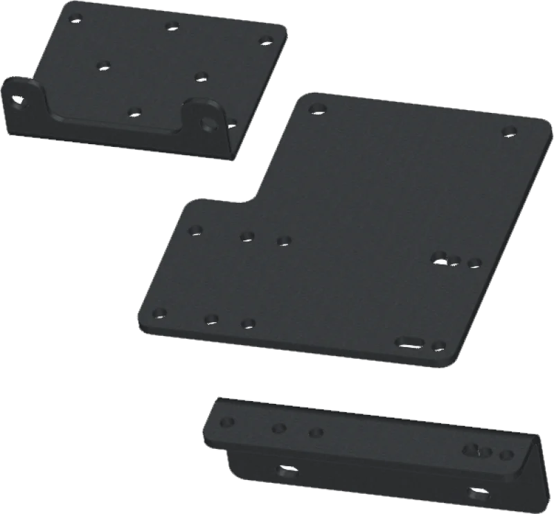 KFI 14+ Kawasaki Mule 4000/4010 4x4/2x4/Trans4x4/ 09-14 4000/ 4010/Diesel Mule 4x4 Winch Mount