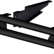 Load image into Gallery viewer, KFI 14-+ Kawasaki Teryx 4 800/ 12-13 Teryx 4 750 Double Tube Rear Bumper