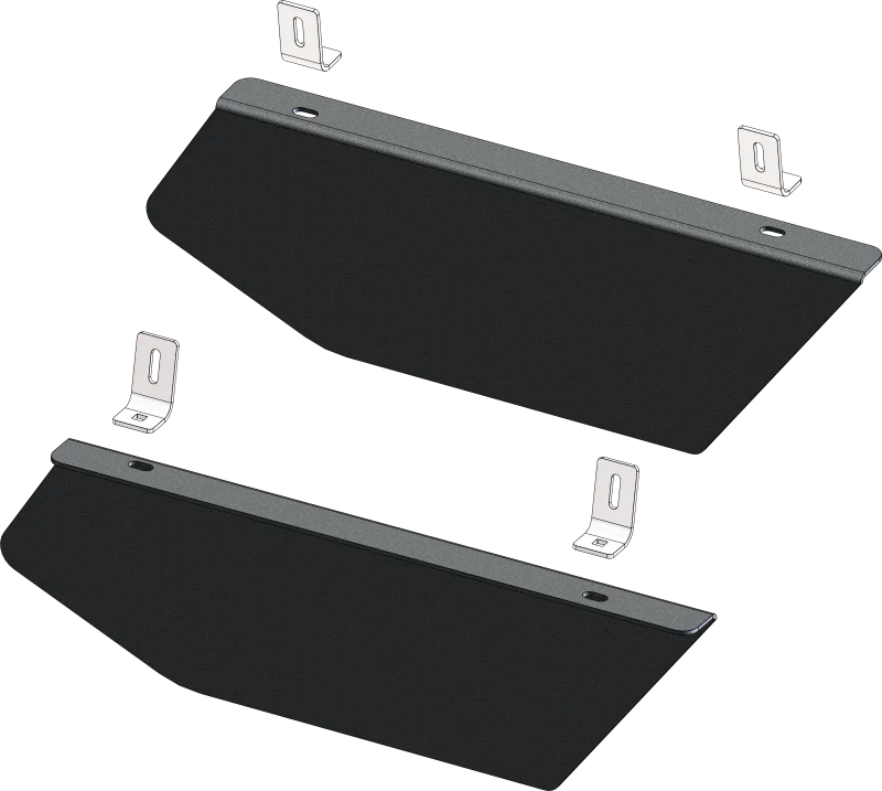 KFI 20+ Honda Talon1000-4 Rear Lower Door Panel Kit Black
