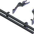 Load image into Gallery viewer, KFI 21+ Polaris General 1000/ 4/ XP/ XP 4 Double Tube Rear Bumper