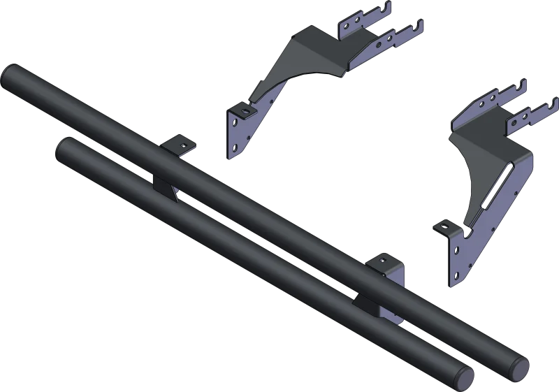 KFI 21+ Polaris General 1000/ 4/ XP/ XP 4 Double Tube Rear Bumper