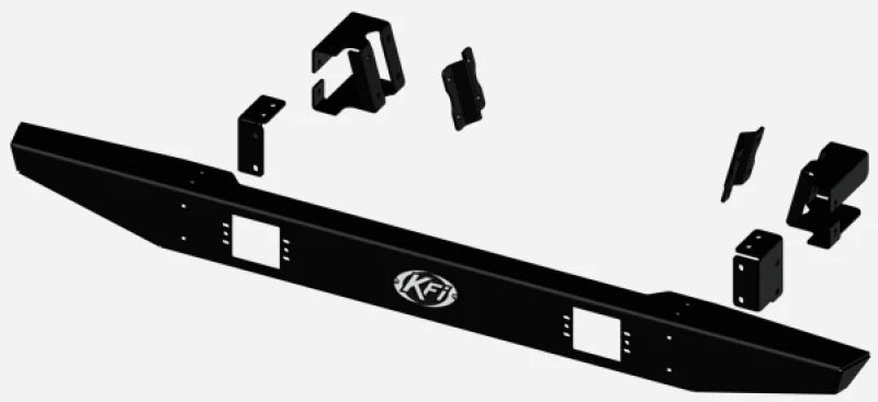 KFI 24+ Kawasaki Ridge/ XR Formed Rear Bumper - Side View