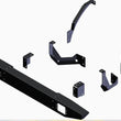 Load image into Gallery viewer, KFI 24+ Polaris Xpedition ADV/ 5/ XP Bumper Rear Formed - Side View