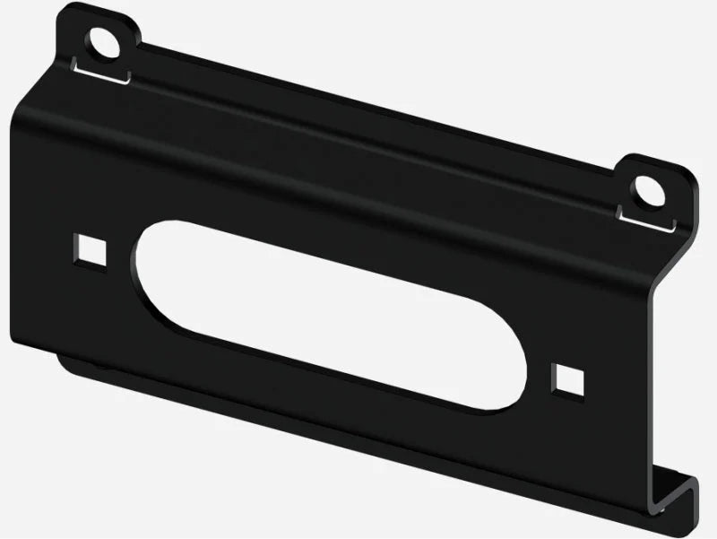 KFI 24+ Polaris Xpedition Roller Fairlead Conversion Bracket - Side View