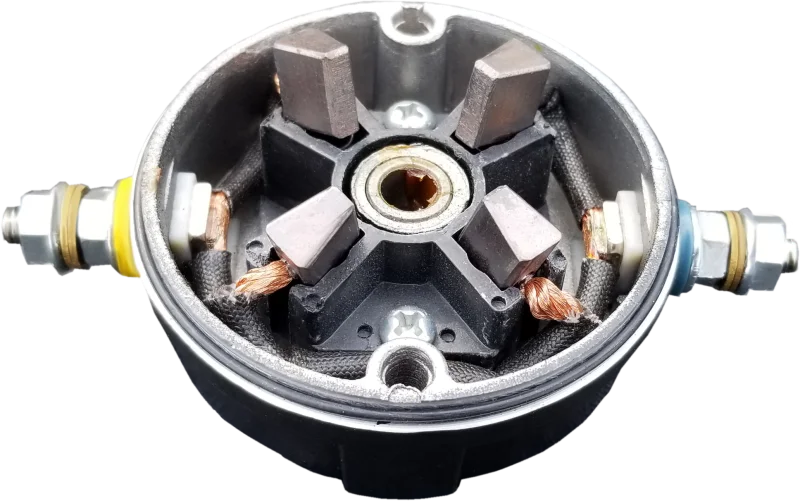 KFI A-Series Motor End Cap - Black