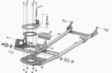Load image into Gallery viewer, KFI ATV Plow Base Push Tube - Detail View