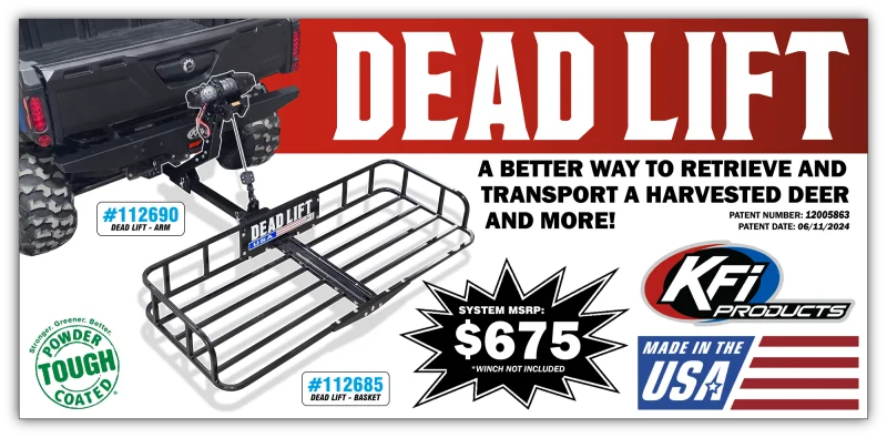 KFI Dead Lift - Lift - Back View