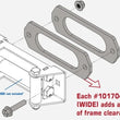 Load image into Gallery viewer, KFI Fairlead Spacer Kit - Main Product View