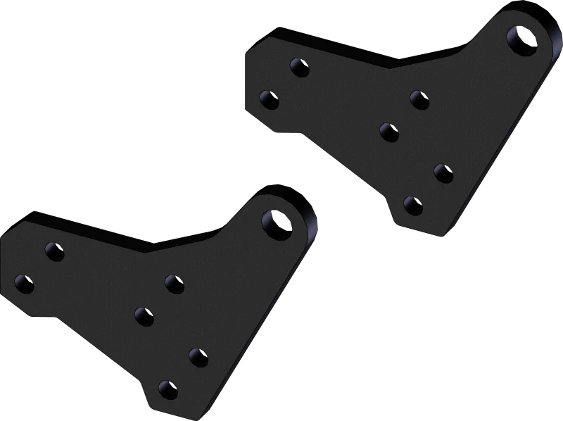 KFI Pro 2.0 Push Tube +2 in. Leveling Kit