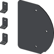 Load image into Gallery viewer, KFI Pro-S Side Shield-Box End