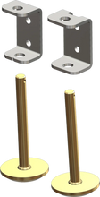 Load image into Gallery viewer, KFI Tapered Plow Skid Kit Pr. For KFI 105160