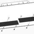 Load image into Gallery viewer, KFI Universal Wear Bar 54 in. - Detail View