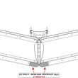Load image into Gallery viewer, KFI Wear Bar Center Kit V-Plow - 2 pc. - Main Product View
