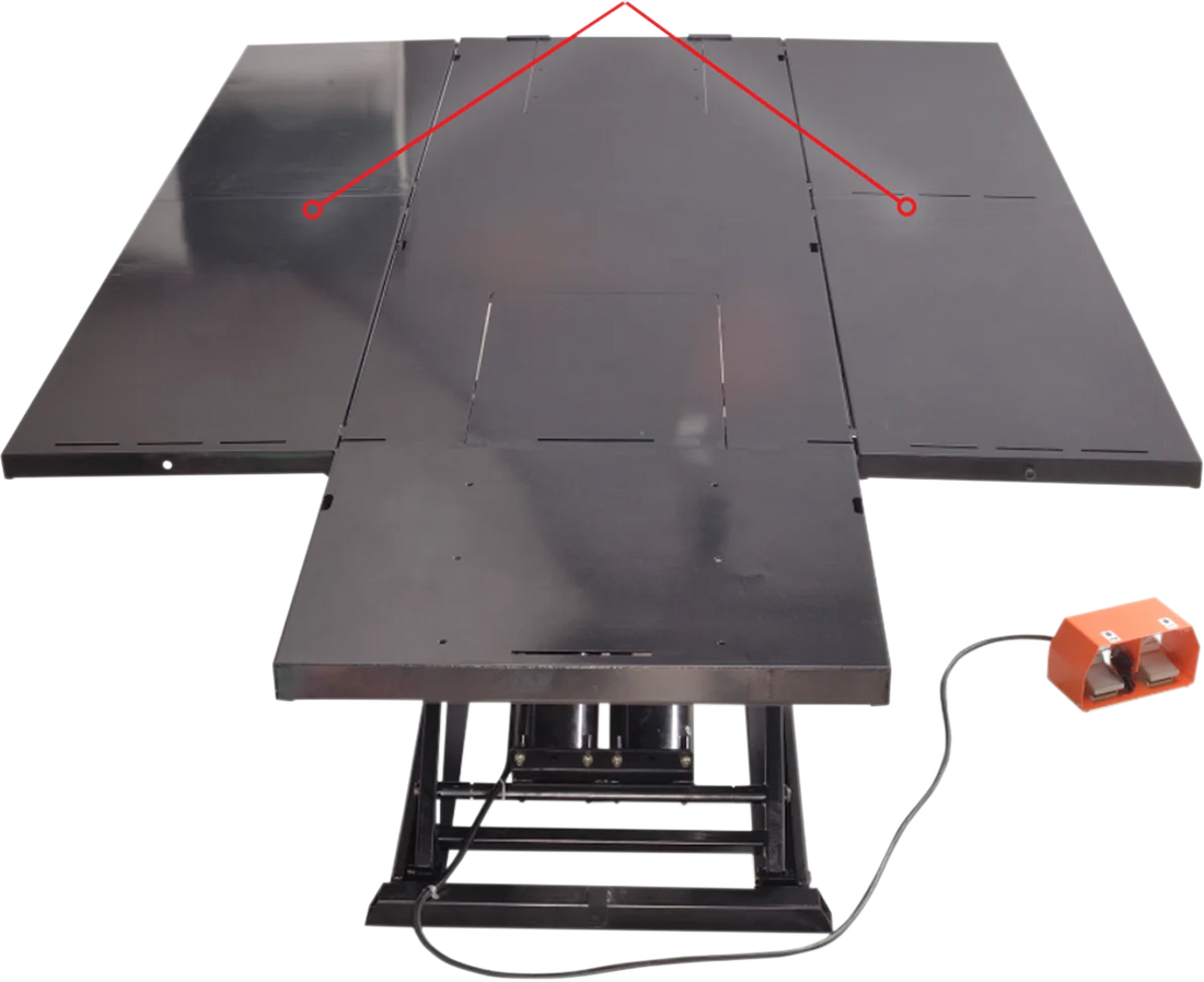 K&L Supply Panel Kit - Fast Mount - ATV - Black 35-6369 - Side View