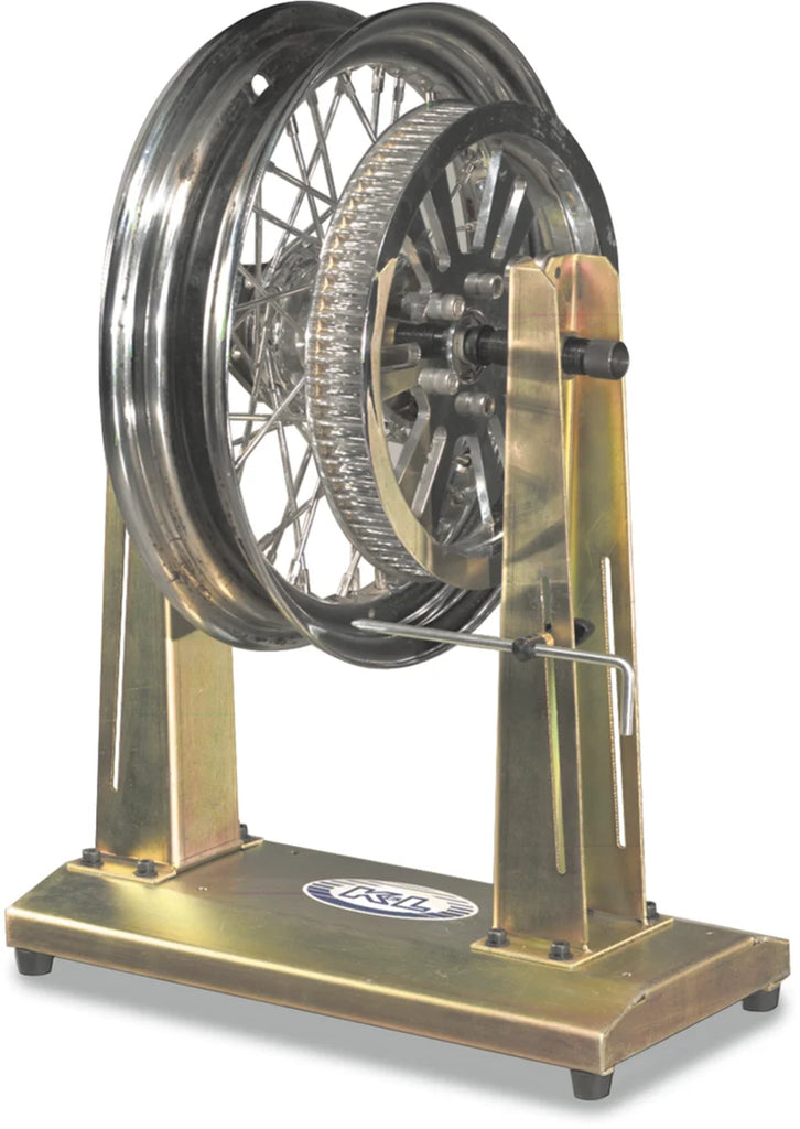 K&L Supply Stand - Wheel Truing - Side View