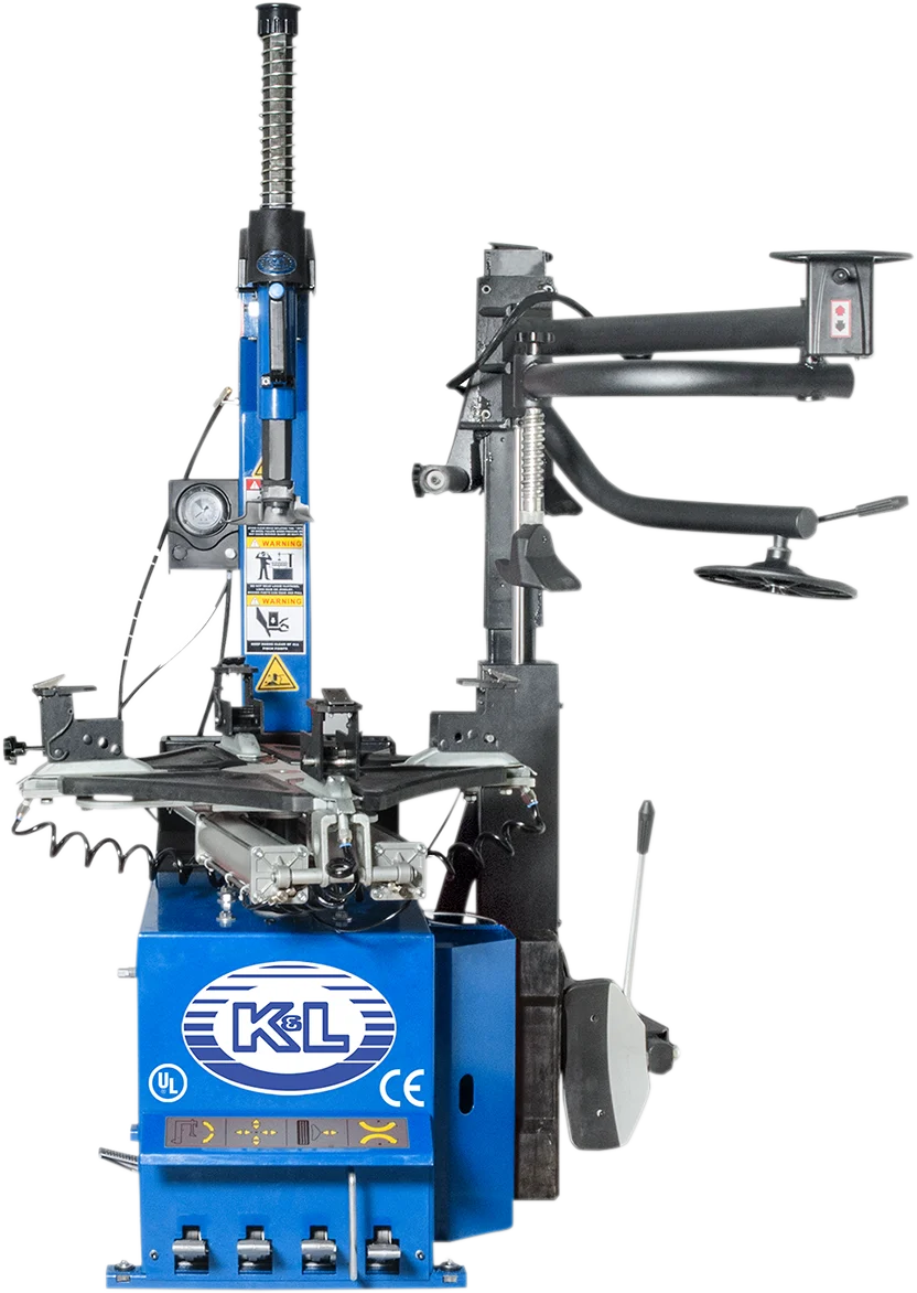 K&L Supply Tire Changer - MC900 - Red 35-9965 - Side View