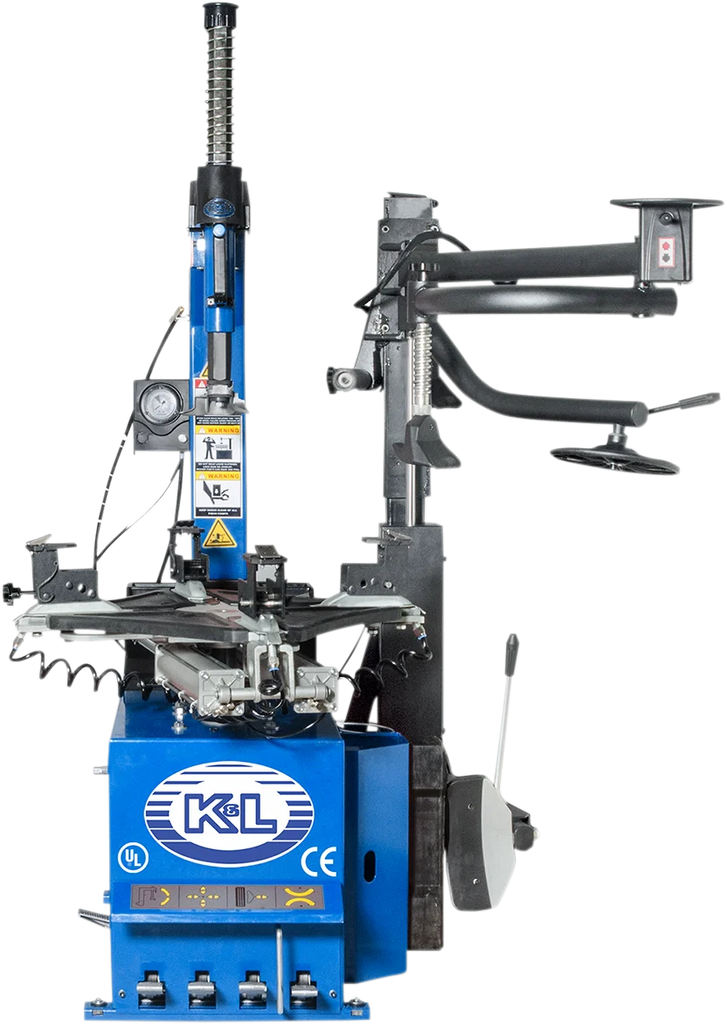 K&L Supply Tire Changer - MC900 - Red 35-9965 - Side View