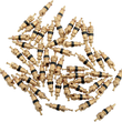 Load image into Gallery viewer, K&amp;L Supply Valve Core - Straight - Gold - 50 Pack 32-8214 - Main Product View