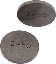 Load image into Gallery viewer, K&amp;L Supply Valve Shim - 2.50/25mm - H/Y - Main Product View