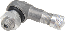 Load image into Gallery viewer, K&amp;L Supply Valve Stem - 90° Bend/Angled - Silver 32-2978 - Main Product View
