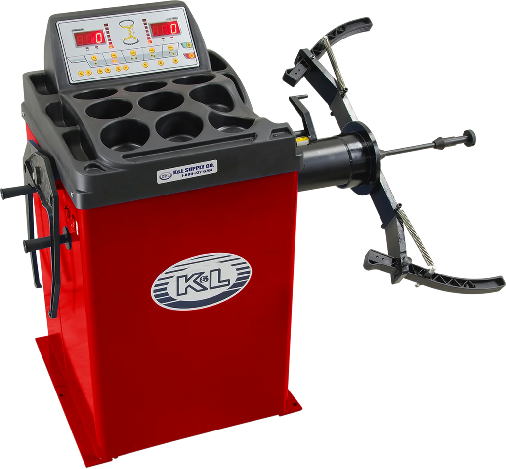 K&L Supply Wheel Balancer - MC205 - Red 37-9990 - Main Product View