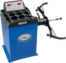 Load image into Gallery viewer, K&amp;L Supply Wheel Balancer - MC205 - Red 37-9990 - Side View