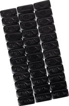 Load image into Gallery viewer, K&amp;L Supply Wheel Weights - Rectangle - Adhesive Stick-On - Black - 36 Pack 32-2403 - Main Product View