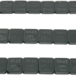 Load image into Gallery viewer, K&amp;L Supply Wheel Weights - Rectangle - Adhesive Stick-On - Black - 36 Pack 32-2428 - Main Product View