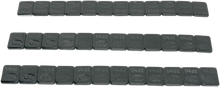 Load image into Gallery viewer, K&amp;L Supply Wheel Weights - Rectangle - Adhesive Stick-On - Black - 36 Pack 32-2428 - Main Product View