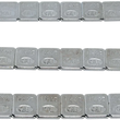 Load image into Gallery viewer, K&amp;L Supply Wheel Weights - Rectangle - Adhesive Stick-On - Chrome - 36 Pack 32-2434 - Main Product View