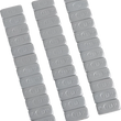 Load image into Gallery viewer, K&amp;L Supply Wheel Weights - Rectangle - Adhesive Stick-On - Silver - 36 Pack 32-2413 - Main Product View