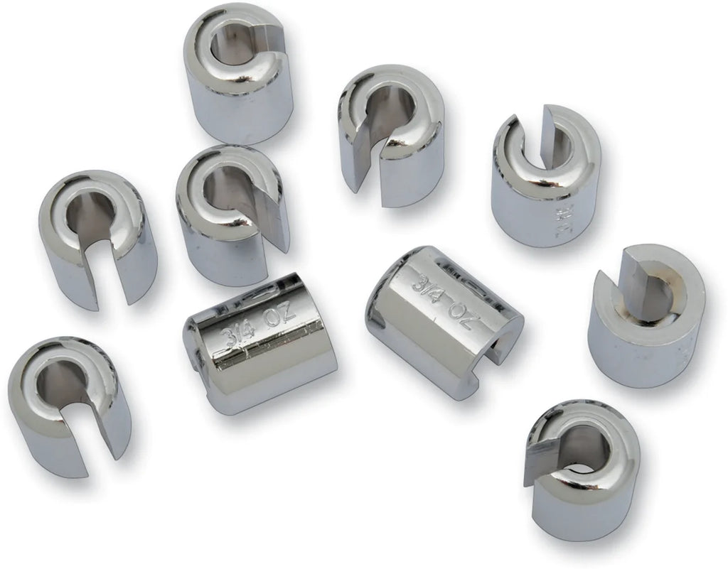 K&L Supply Wheel Weights - Spoke - 1 oz - 10 Pack 32-7094 - Side View