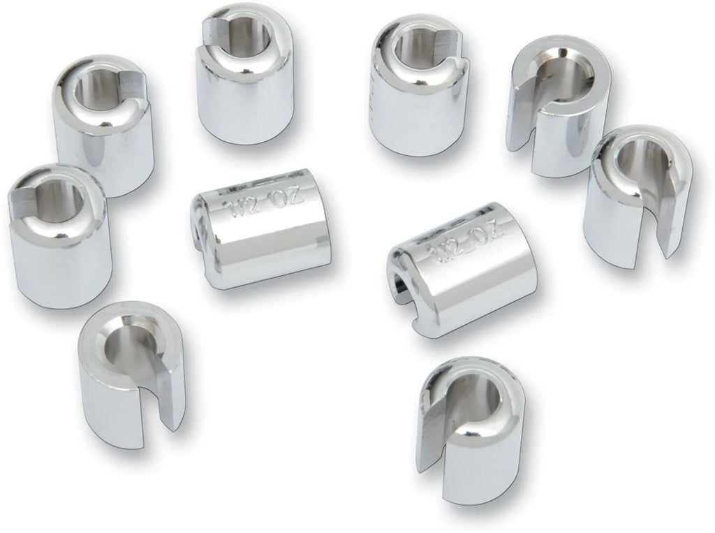 K&L Supply Wheel Weights - Spoke - 1/2 oz - 10 Pack 32-7092 - Side View