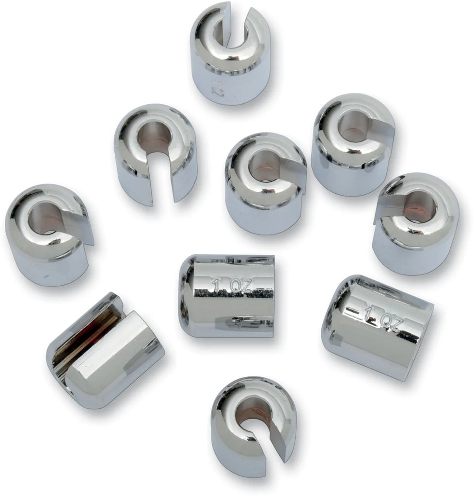 K&L Supply Wheel Weights - Spoke - 3/4 oz - 10 Pack 32-7093 - Back View