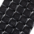 Load image into Gallery viewer, K&amp;L Supply Wheel Weights - Square - Adhesive Stick-On - Black - 360 Pack 32-3493 - Side View